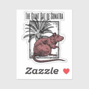 The Giant Rat of Sumatra Holmesian Sherlock Holmes Sticker