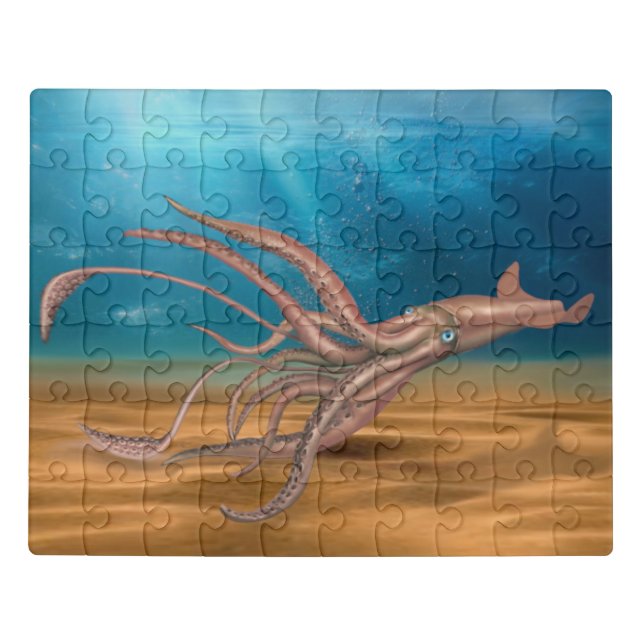 THE GIANT SQUID JIGSAW PUZZLE (Puzzle Horizontal)