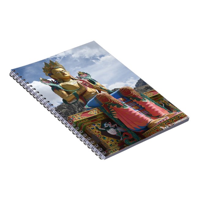 The giant statue Spiral Notebook (Right Side)