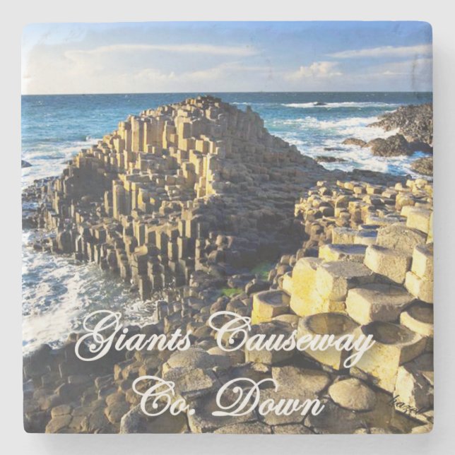 The Giants Causeway, Down, Ireland, Irish, Coaster (Front)
