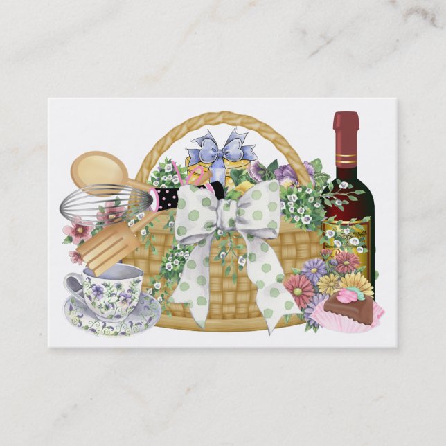The Gift Basket - SRF Business Card (Front)