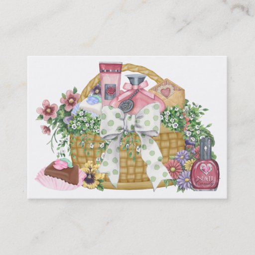 Customizable The Gift Basket - SRF Business Card