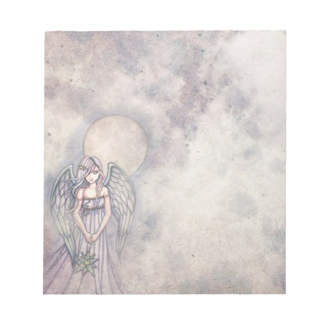 The Gift Lovely Angel with Ornament Notepad (Front)