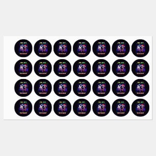 The Gift Of Happiness Puppy 25 December Christmas Labels