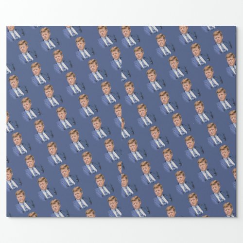 The gift of JFK Wrapping Paper
