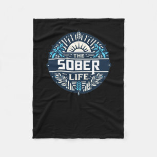 The Gift Of Sobriety Fleece Blanket