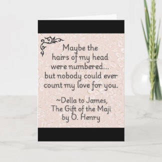 The Gift of the Maji Quote Greeting Card
