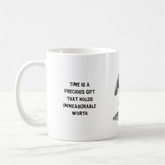 The gift of time coffee mug