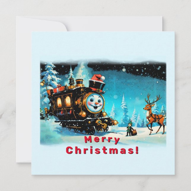 The Gift Train - Christmas Scene (Front)