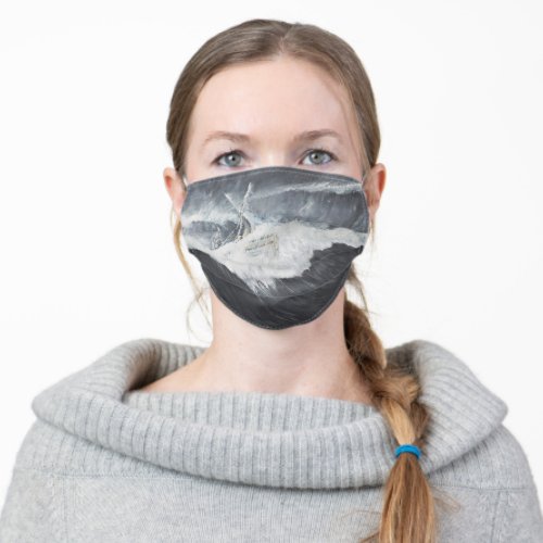 The Gigantic Wave Adult Cloth Face Mask