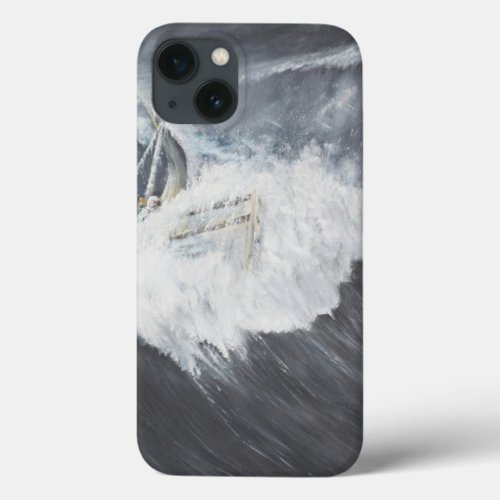 The Gigantic Wave iPhone 13 Case