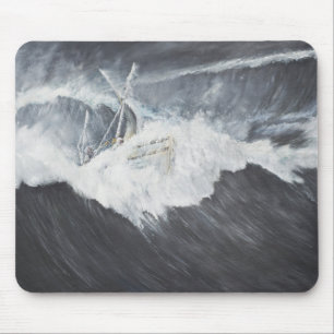 The Gigantic Wave Mouse Pad