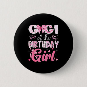 The Gigi Birthday Pink Coquette Bow Button