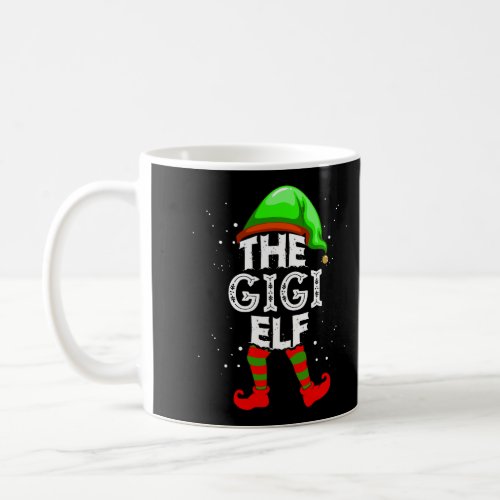 The Gigi Elf Group Matching Family Christmas Grand Coffee Mug