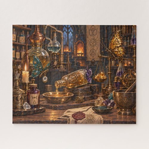 The Gilded Crucible Jigsaw Puzzle