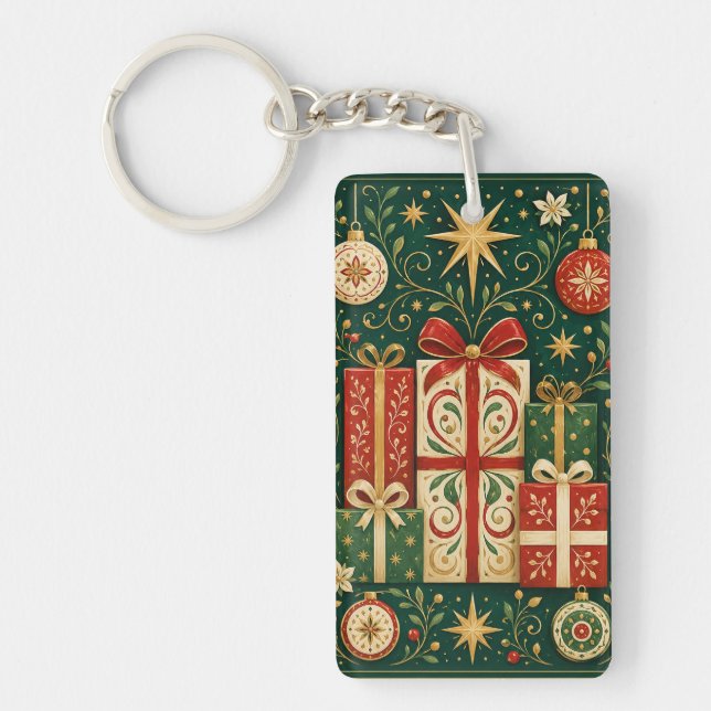 The Gilded Gift Gallery Keychain (Front)