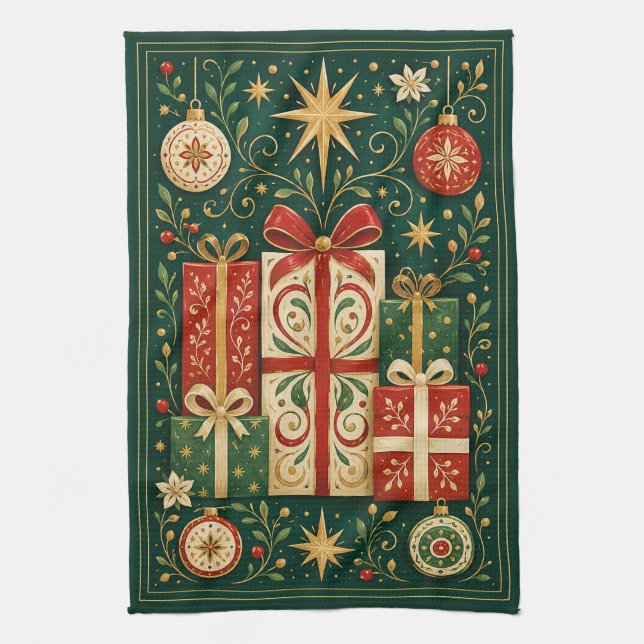 The Gilded Gift Gallery Kitchen Towel (Vertical)
