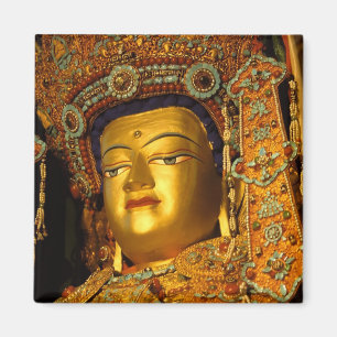 The gilded Jowo Buddha Statue, Jokhang Temple, Magnet