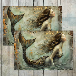 THE GILDED MERMAID DECOUPAGE TISSUE PAPER