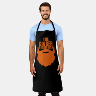 The ginger beard man apron