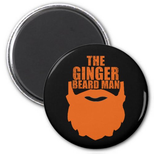 The ginger beard man magnet