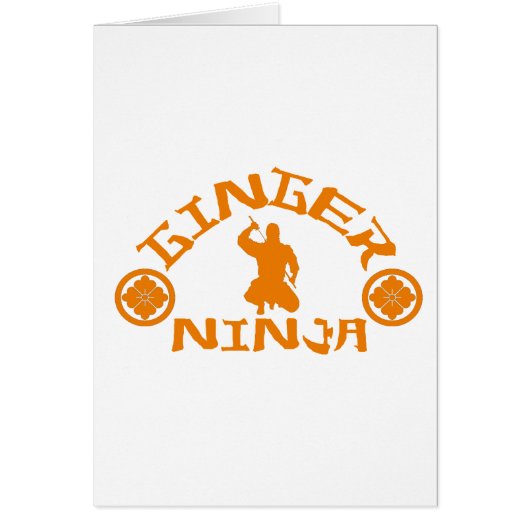 The Ginger Ninja Cards (Front)