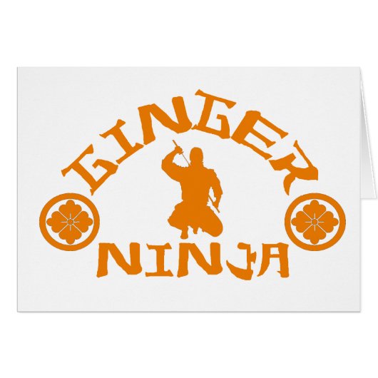 The Ginger Ninja Cards (Front Horizontal)