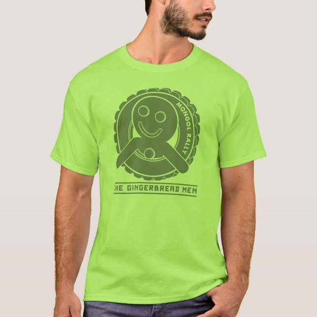 The Gingerbread Logo - Gray T-Shirt (Front)