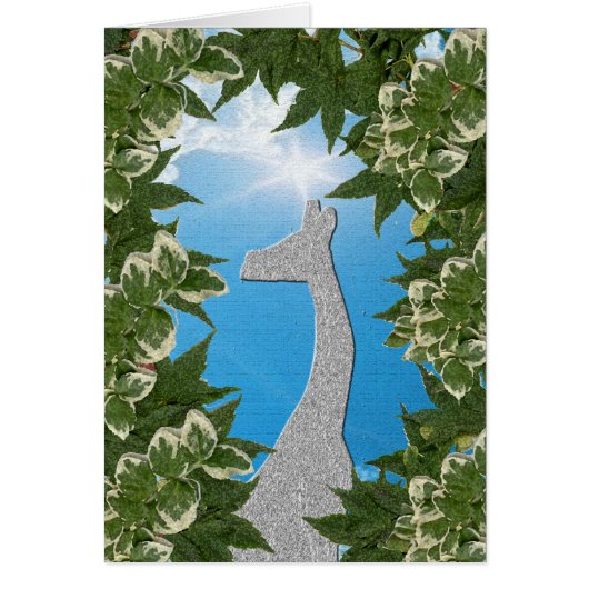 The Giraffe Card (Front)
