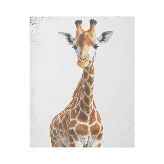 The giraffe  gallery wrap (Front)