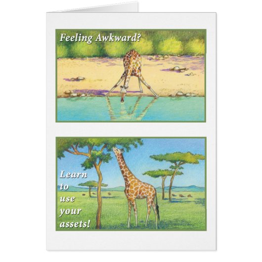 The Giraffe - Mark 9:23 Cards (Front)