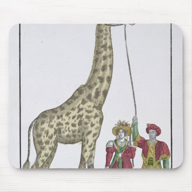 The Giraffe Presented to the King Mouse Pad (Front)