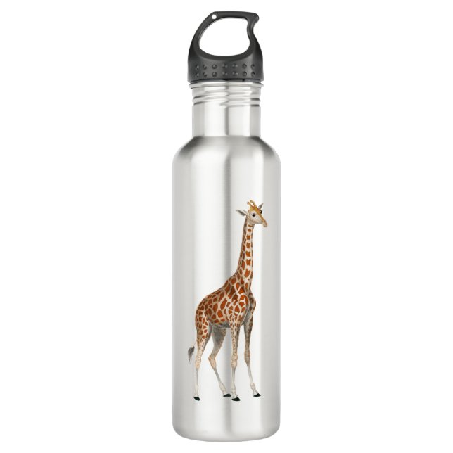 The Giraffe Stainless Steel Water Bottle (Front)