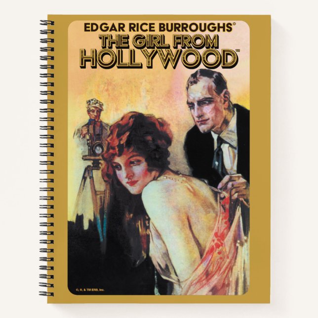 The Girl from Hollywood Spiral Notebook (Front)