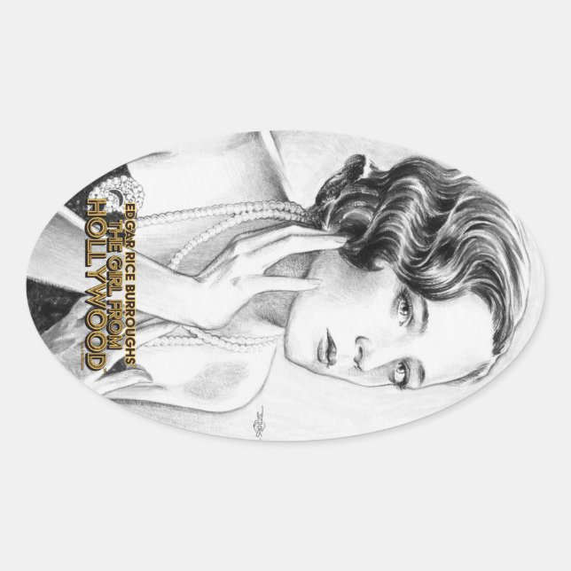 The Girl from Hollywood Stickers (Front)