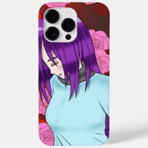 The girl of rose within Case_Mate iPhone 14 pro max case