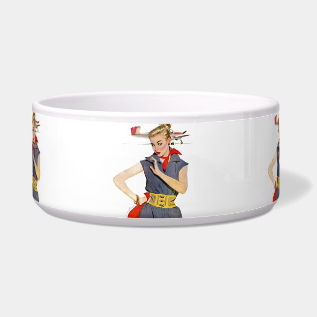 The Girl Who Stole Airplanes Bowl (Front)