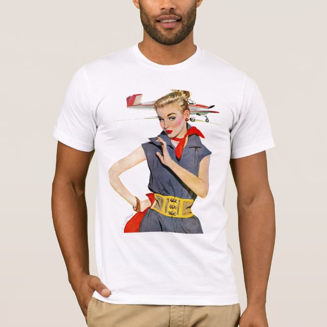The Girl Who Stole Airplanes T-Shirt (Front)