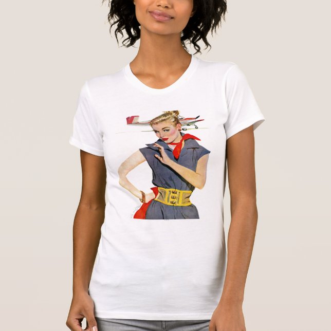 The Girl Who Stole Airplanes T-Shirt (Front)