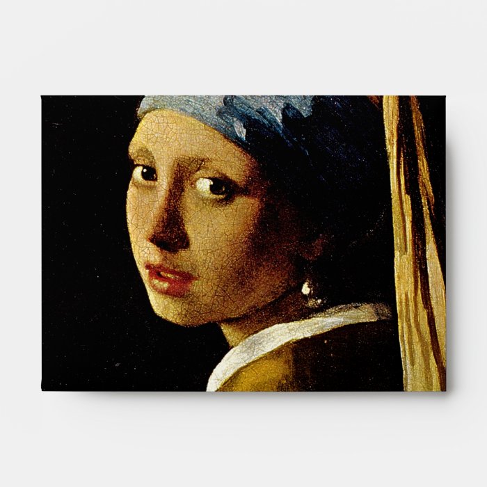 The Girl with a Turban/Girl with the Pearl Earring Envelope