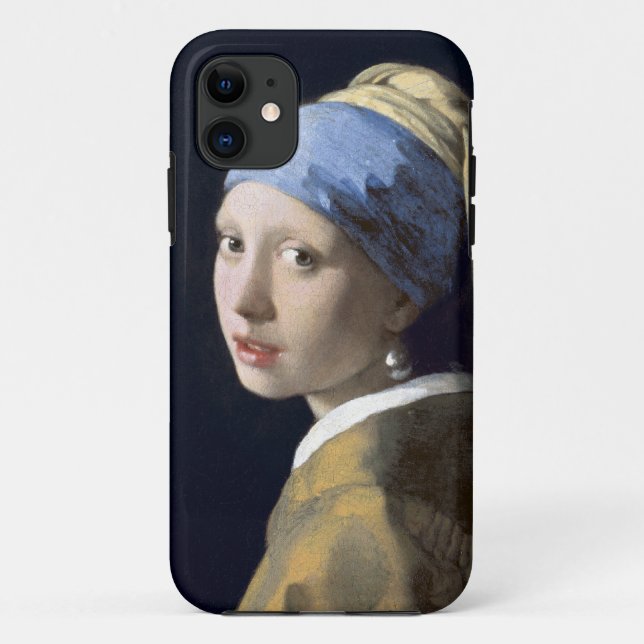 The Girl With The Pearl Earring Case-Mate iPhone Case (Back)