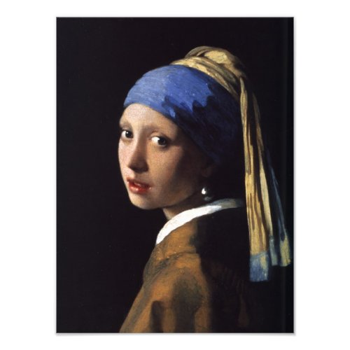 The Girl With The Pearl Earring Photo Print