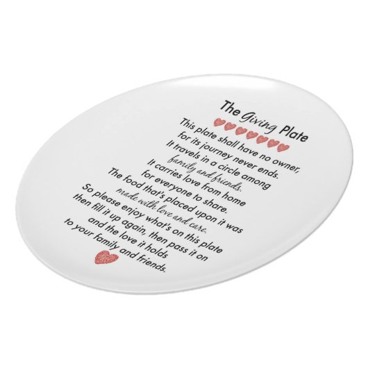 The Giving Plate (Left Side)