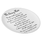 The Giving Plate (Right Side)