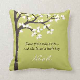 The Giving Tree Throw Pillow