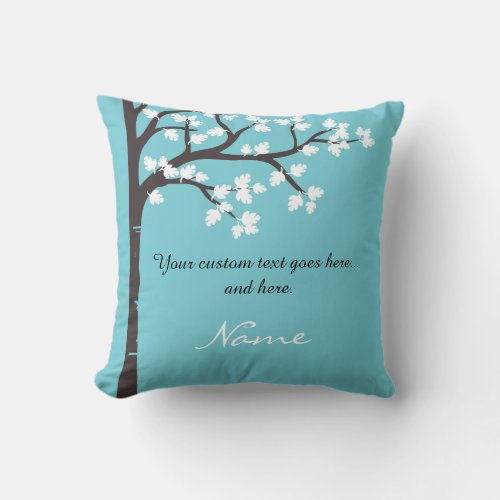 The Giving Tree Throw Pillow _ CUSTOM