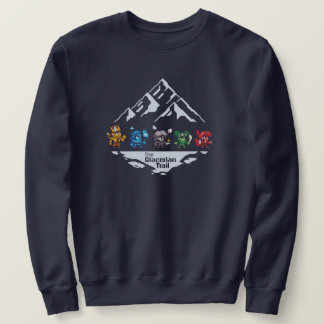The Glacerian Trail – Blue Sweatshirt