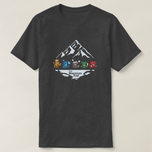 The Glacerian Trail  Grey T_Shirt