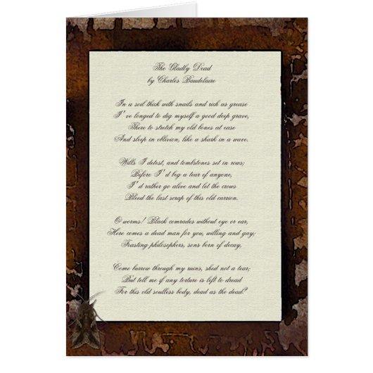 The Gladly Dead Card (Front)