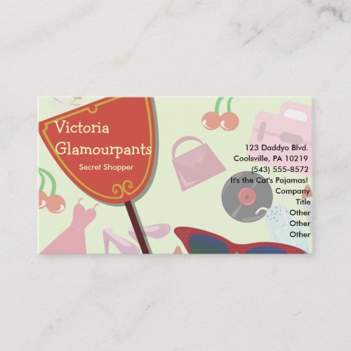 The Glam Life Business Card
